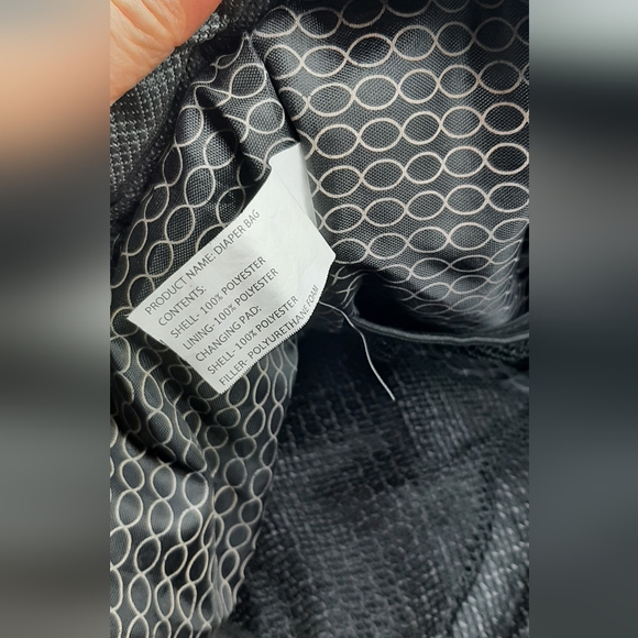 Fisher Price Shoulder Gray Travel Bag Tote Infant Baby Bag 2012 Washable - Picture 8 of 8